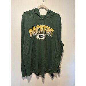 NFL Green Bay Packers Fanatics Long Sleeve Hooded LongSleeve Men's 3XL NWT